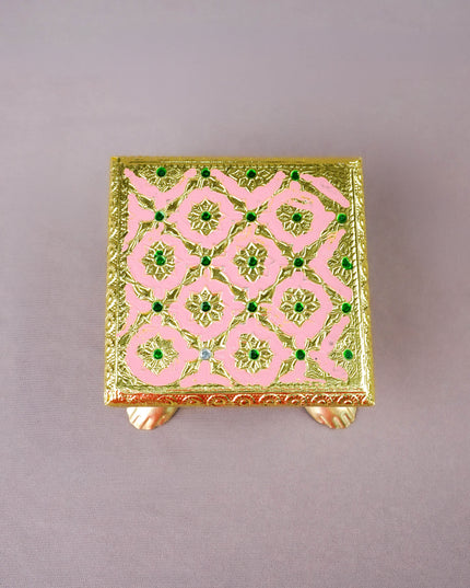 Meenakari Manai - 4 inch - WBG2058