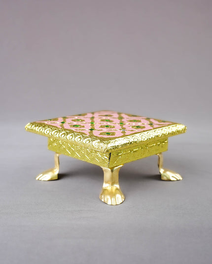 Meenakari Manai - 4 inch - WBG2058