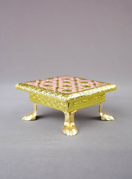 Meenakari Manai - 4 inch - WBG2058