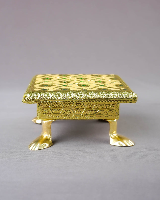 Meenakari Manai - 4 inch - WBG2058