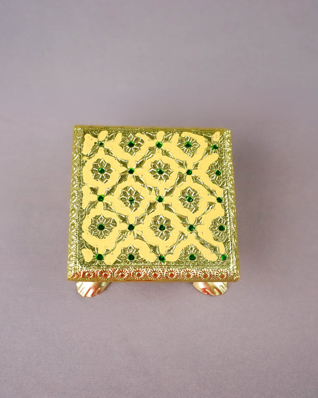 Meenakari Manai - 4 inch - WBG2058