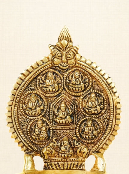 Brass Ashtalakshmi Diya - WL2082