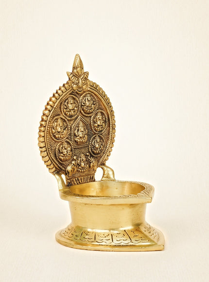Brass Ashtalakshmi Diya - WL2082