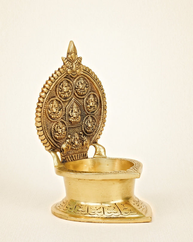Brass Ashtalakshmi Diya - WL2082
