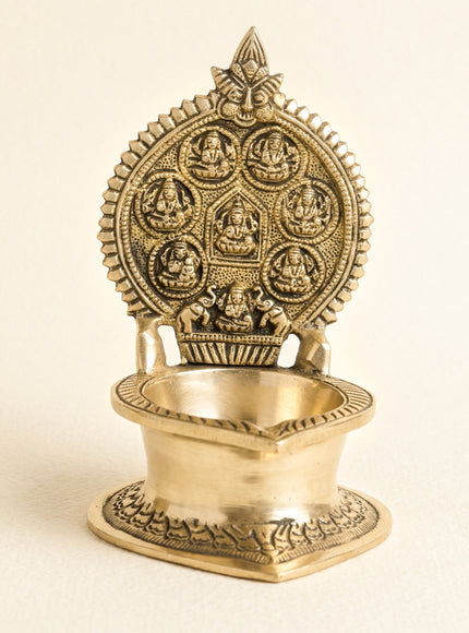 Brass Ashtalakshmi Diya - WL2082
