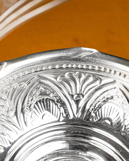 German Silver Pooja Basket - WL3571