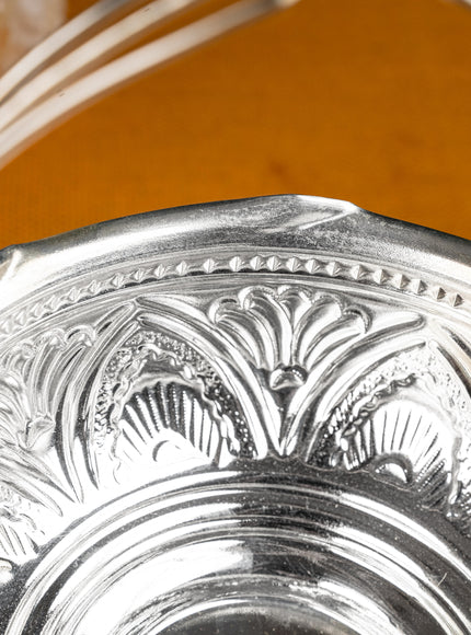 German Silver Pooja Basket - WL3571