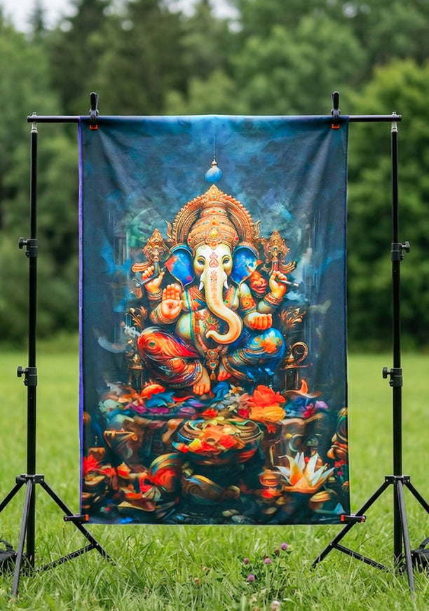 Back Drop - Ganesha Design - WL4214-1