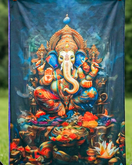 Back Drop - Ganesha Design - WL4214-1