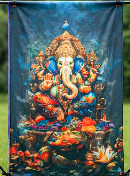 Back Drop - Ganesha Design - WL4214-1