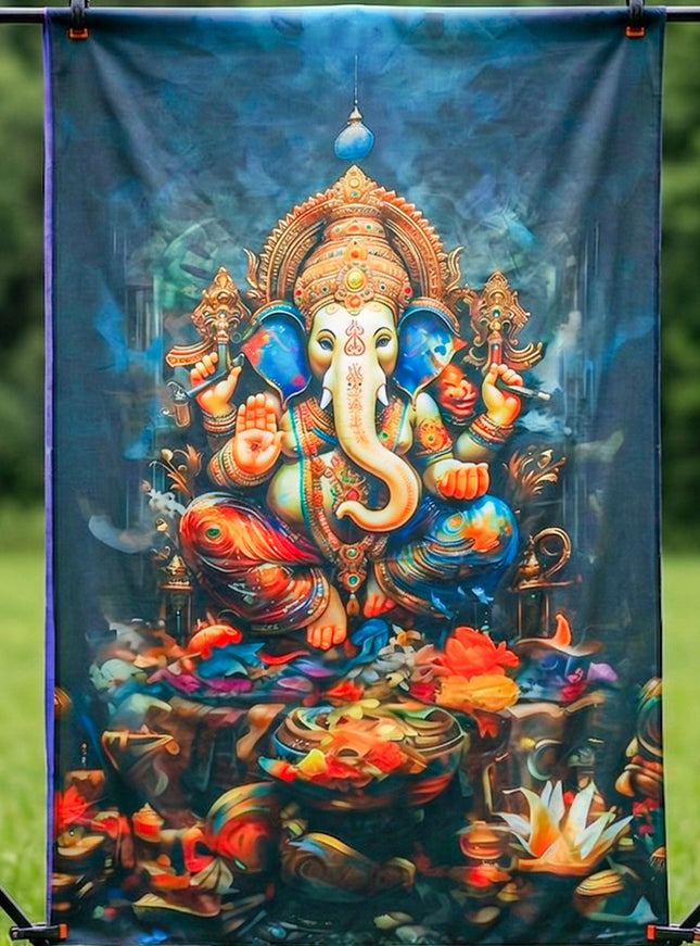 Back Drop - Ganesha Design - WL4214-1