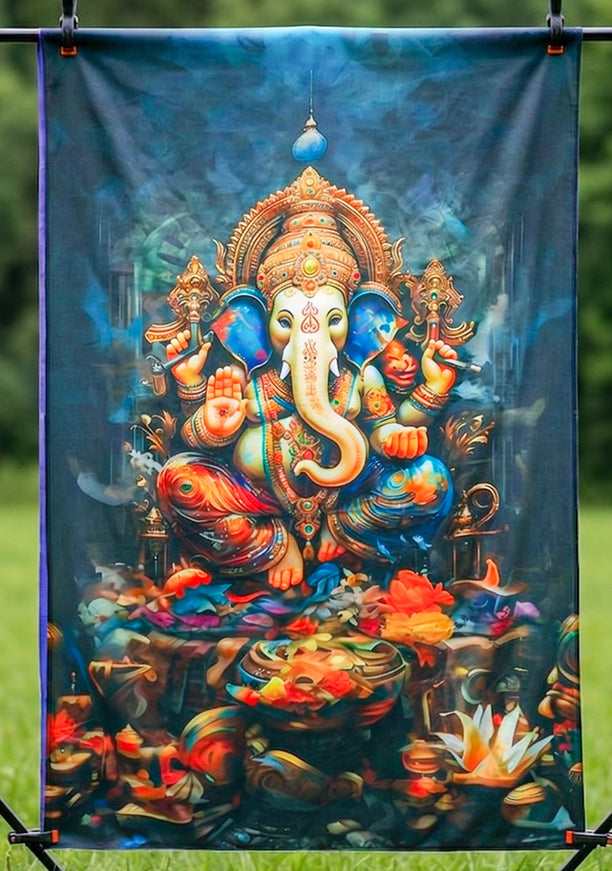 Back Drop - Ganesha Design - WL4214-1