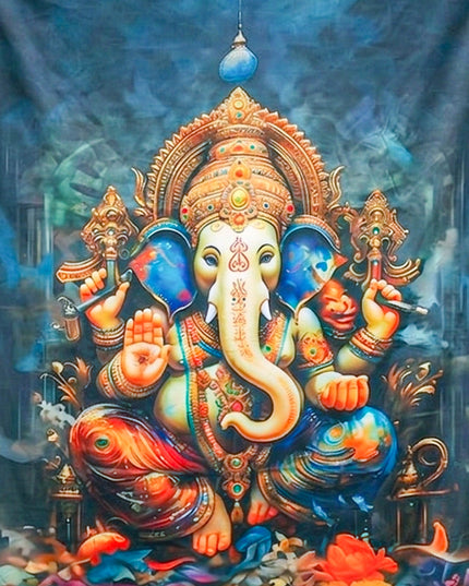 Back Drop - Ganesha Design - WL4214-1