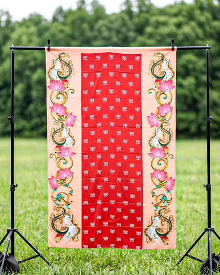 Back Drop - Lotus Peacock Design - WL4215-4