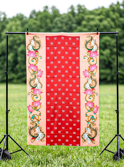 Back Drop - Lotus Peacock Design - WL4215-4