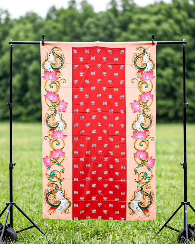 Back Drop - Lotus Peacock Design - WL4215-4
