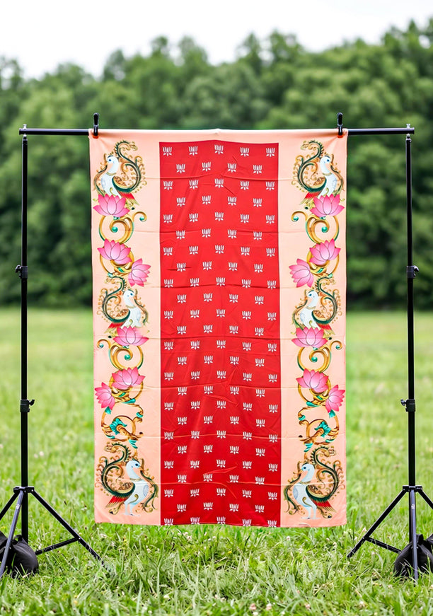 Back Drop - Lotus Peacock Design - WL4215-4