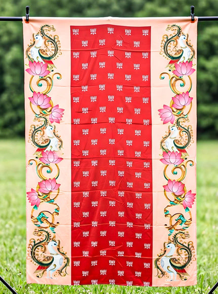 Back Drop - Lotus Peacock Design - WL4215-4