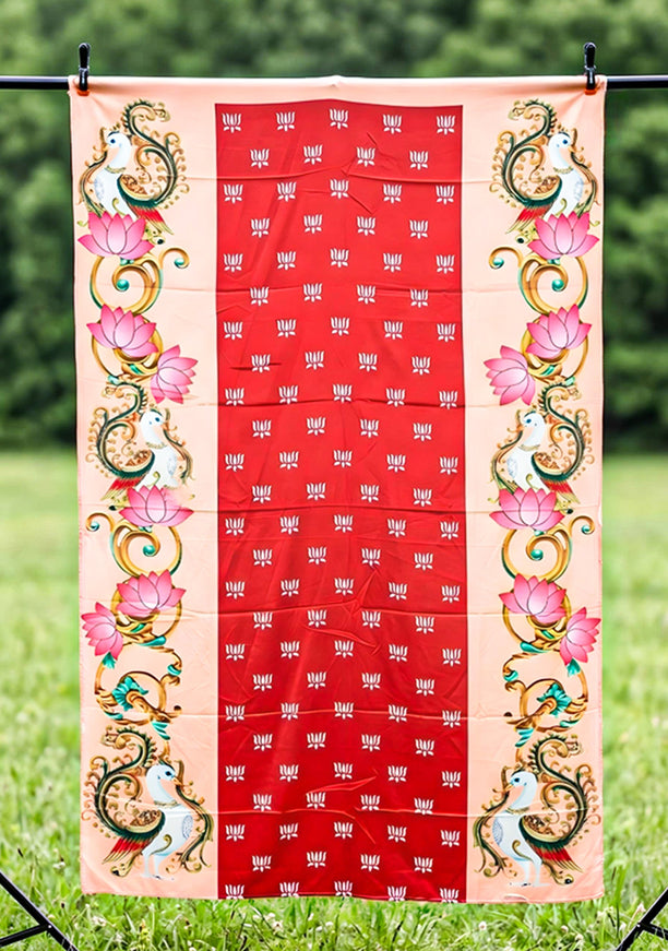 Back Drop - Lotus Peacock Design - WL4215-4