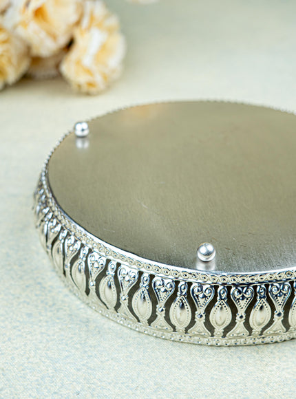 German Silver Tray - 8 inch - WL4820