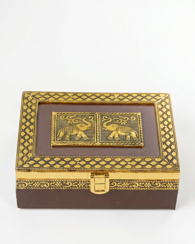Wooden Jewel Box - ( 7*5 inch ) - WL4898