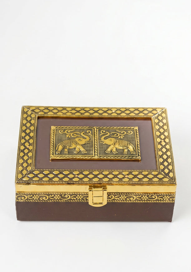 Wooden Jewel Box - ( 7*5 inch ) - WL4898
