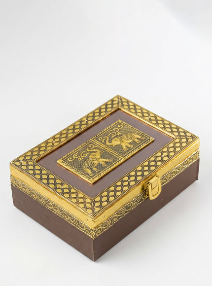 Wooden Jewel Box - ( 7*5 inch ) - WL4898