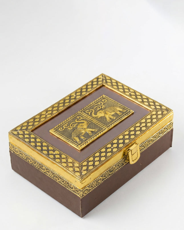 Wooden Jewel Box - ( 7*5 inch ) - WL4898