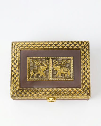 Wooden Jewel Box - ( 7*5 inch ) - WL4898