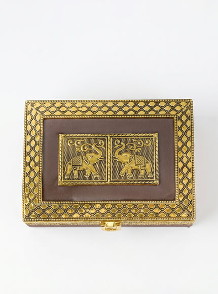 Wooden Jewel Box - ( 7*5 inch ) - WL4898