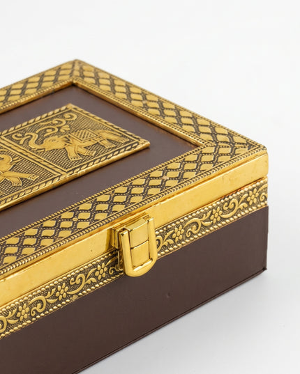 Wooden Jewel Box - ( 7*5 inch ) - WL4898