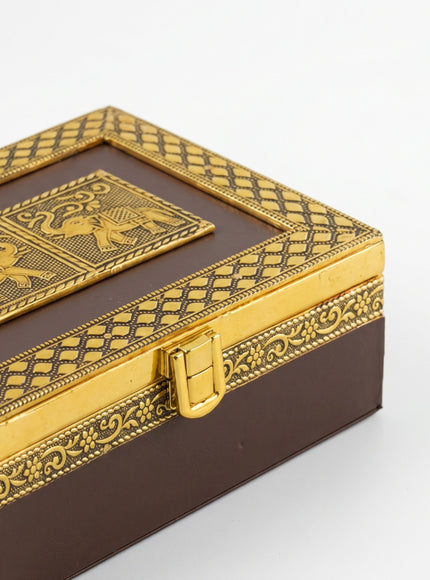Wooden Jewel Box - ( 7*5 inch ) - WL4898