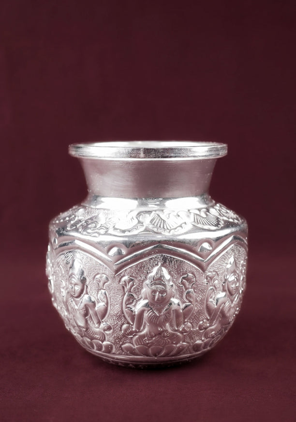 German Silver Ashtalakshmi Kudam - WL5091-1