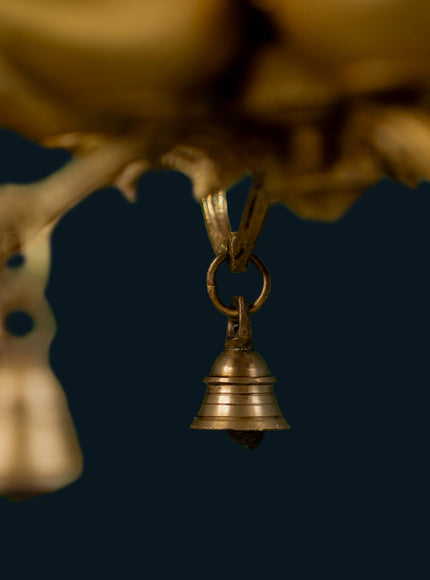 Brass Hanging Annapakshi Diya - 32 inch - WL5155