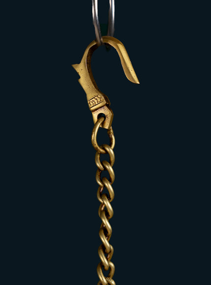 Brass Hanging Annapakshi Diya - 32 inch - WL5155