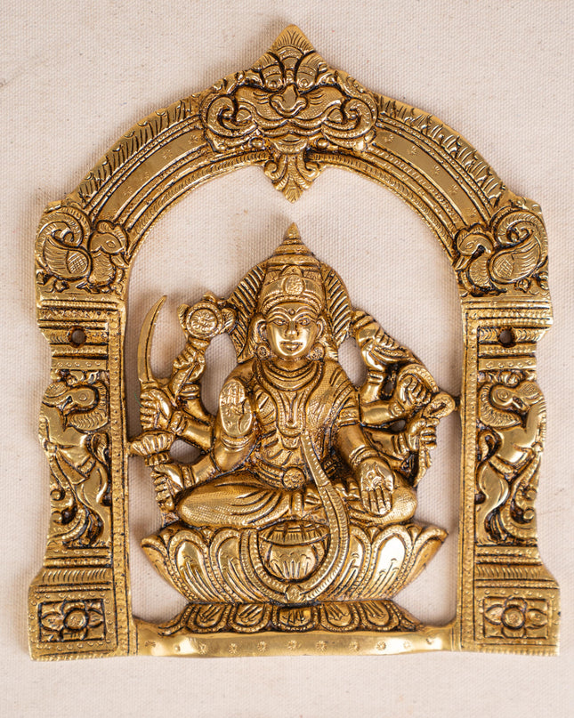 Brass Ashtalakshmi Wall Hanging - Set of 8 - 9 inch - WL5179