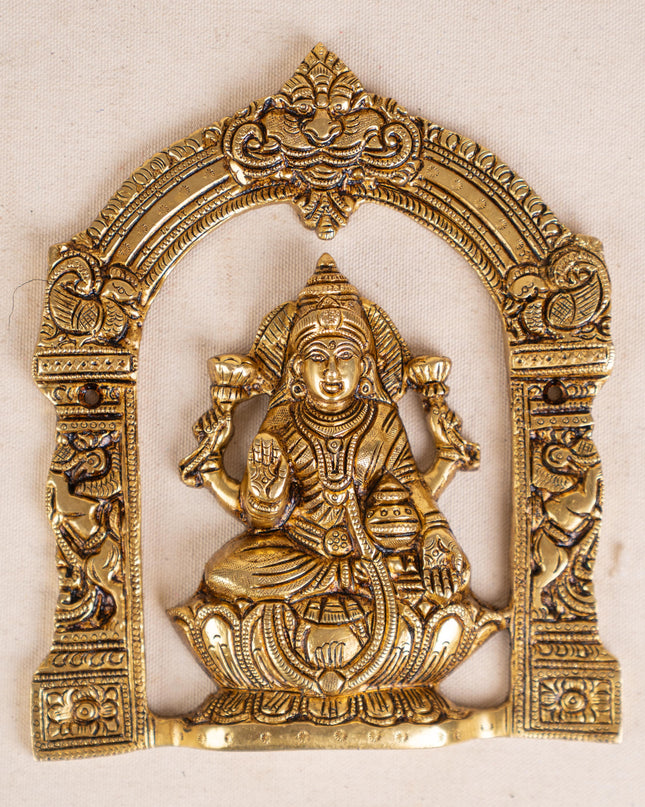 Brass Ashtalakshmi Wall Hanging - Set of 8 - 9 inch - WL5179