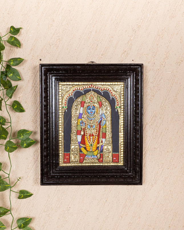Tanjore Painting - Ram Lalla - Flat (Gold Foil) - 10x8 inch - WL5228