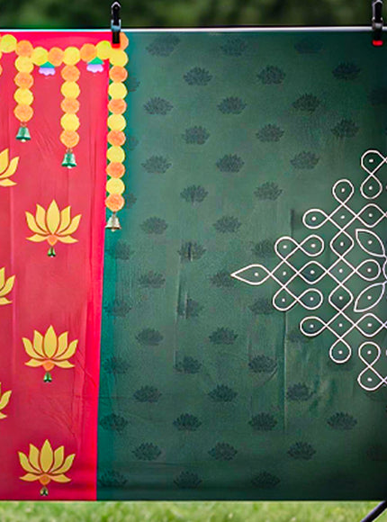 Back Drop - Lotus Design - WL5359