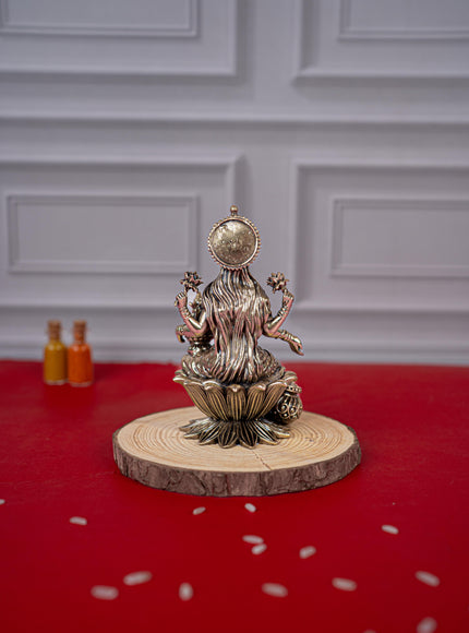 Brass Antique Lakshmi Idol - 4 inch - WL5413