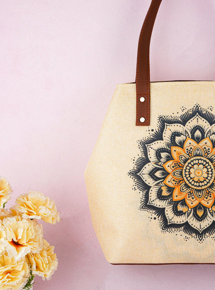 Handbag - Mandala Design - 17 Inch - WL5712-1