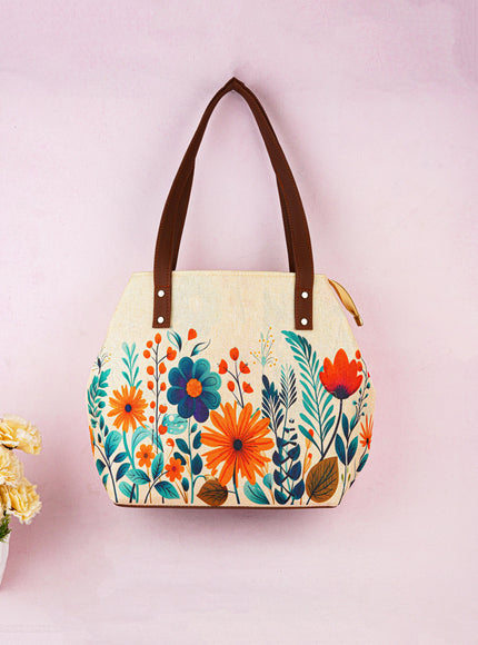 Handbag - Floral Design - 17 Inch - WL5712-2