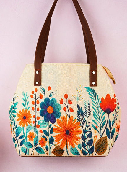 Handbag - Floral Design - 17 Inch - WL5712-2