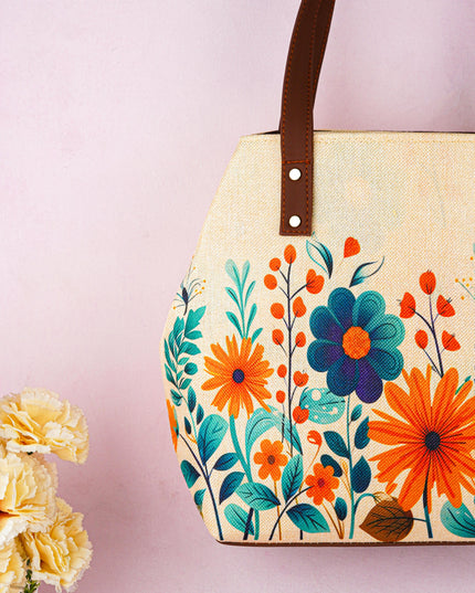 Handbag - Floral Design - 17 Inch - WL5712-2