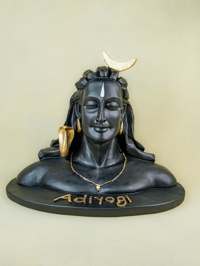 Polyresin Adiyogi Idol - 14 inch - WL5748