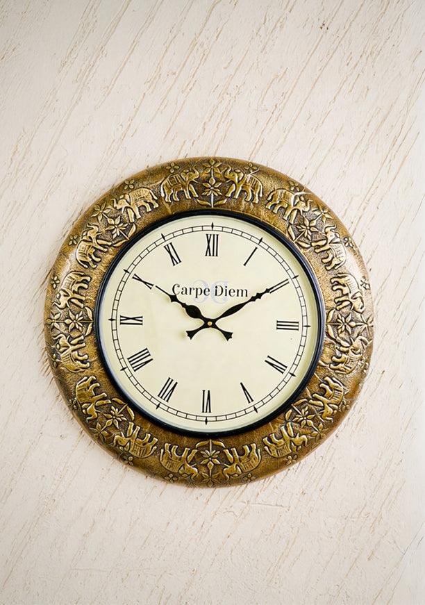 Wall Clocks - Elephant Design - 18 inch - WL5853