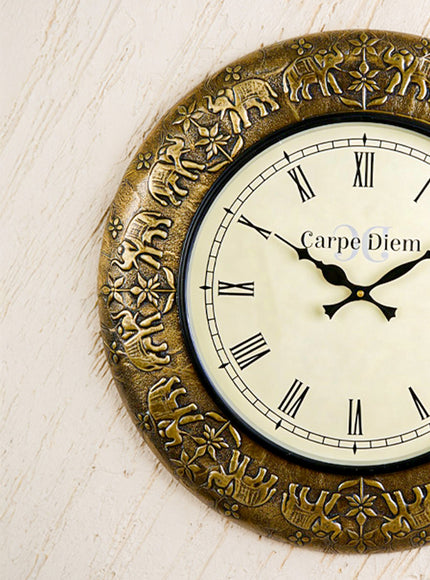 Wall Clocks - Elephant Design - 18 inch - WL5853
