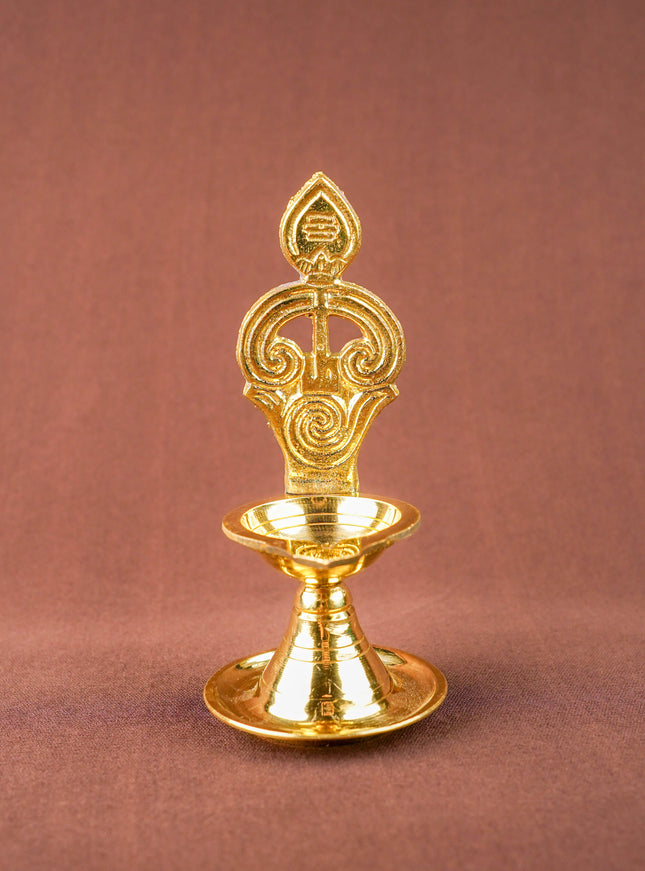 Brass OM with Vel Diya - 6 inch - WL5856