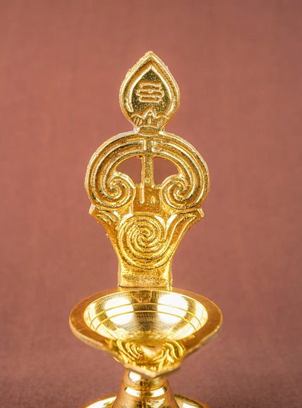 Brass OM with Vel Diya - 6 inch - WL5856