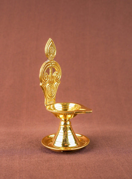 Brass OM with Vel Diya - 6 inch - WL5856